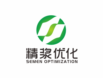 汤儒娟的精浆优化 男性医疗保健logo设计