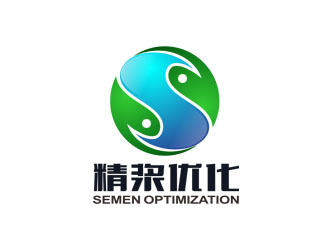 郭庆忠的精浆优化 男性医疗保健logo设计