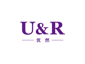 朱红娟的中英文线条优然美容养身产品logo设计