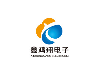黄安悦的河南省鑫鸿翔电子科技有限公司logo设计