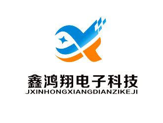 李杰的河南省鑫鸿翔电子科技有限公司logo设计