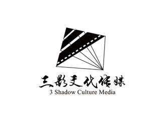 黄安悦的青岛三影文化传媒有限公司logo设计