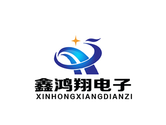 河南省鑫鸿翔电子科技有限公司logo设计