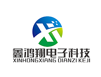 赵鹏的河南省鑫鸿翔电子科技有限公司logo设计