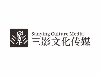 林思源的青岛三影文化传媒有限公司logo设计