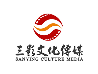 潘乐的青岛三影文化传媒有限公司logo设计