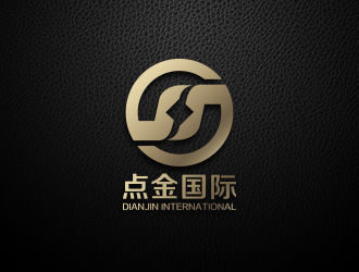 黄安悦的点金国际金融公司logo设计