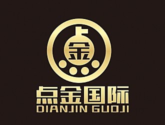 赵鹏的点金国际金融公司logo设计