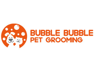 钟炬的bubble bubble pet groominglogo设计