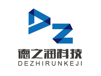 朱红娟的成都德之润科技有限公司logo设计