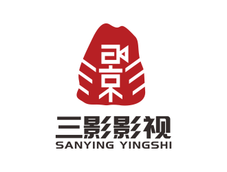青岛三影文化传媒有限公司logo设计