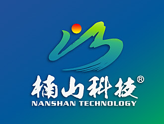 黎明锋的上海楠山信息科技有限公司logo设计