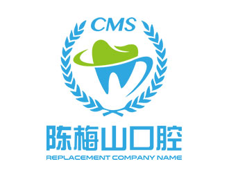 陈梅山口腔logo设计