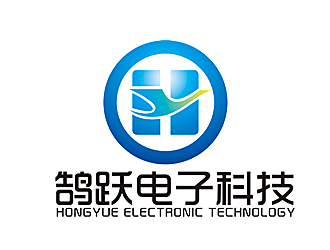 赵鹏的上海鹄跃电子科技有限公司logo设计