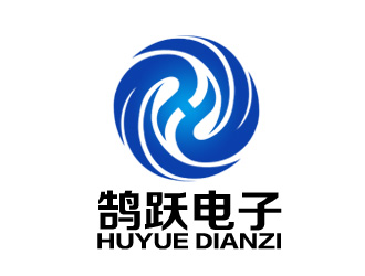 余亮亮的上海鹄跃电子科技有限公司logo设计
