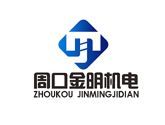 秦晓东的周口金明机电设备logo设计