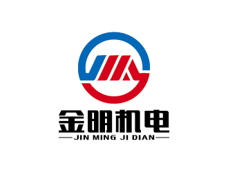 王涛的周口金明机电设备logo设计