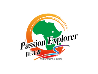 连杰的探寻者非洲户外旅游LOGOlogo设计