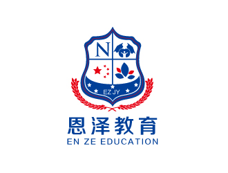 连杰的恩泽教育logo设计