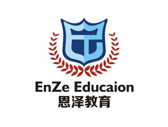 谭家强的恩泽教育logo设计