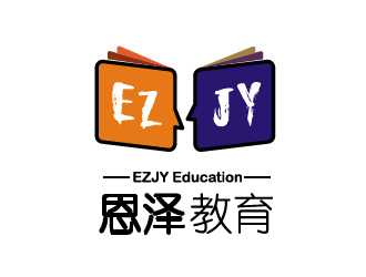 余千里的恩泽教育logo设计