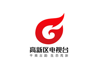 吴晓伟的高新区电视台logo设计