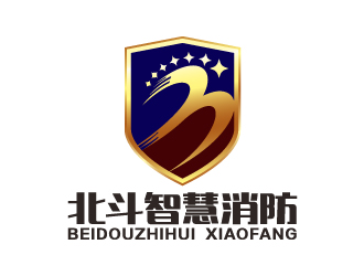 叶美宝的四川北斗智慧消防安全工程有限公司logo设计