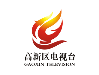 谭家强的高新区电视台logo设计