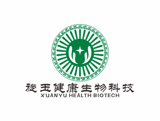何嘉健的广东旋玉健康生物科技有限公司标志设计logo设计