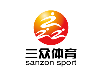 张俊的盐城三众体育科技有限公司logo设计