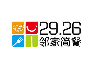 秦晓东的29.26 邻家简餐logo设计