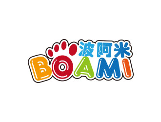 朱红娟的BOAMI/波阿米logo设计