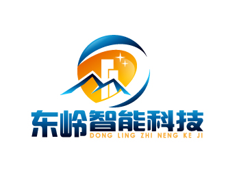 晓熹的东岭智能山水logologo设计