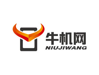 李贺的牛机网logo设计