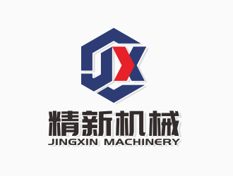 林思源的江门市精新机械设备有限公司logo设计