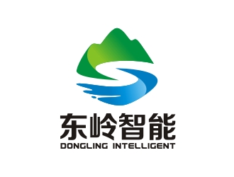 曾翼的东岭智能山水logologo设计