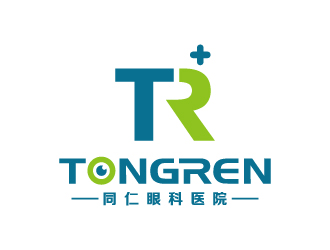 张俊的罗平同仁眼科医院logo设计