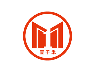 新野县壹千米电子商务有限公司logo设计