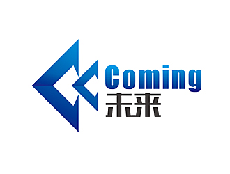 赵鹏的Coming未来logo设计