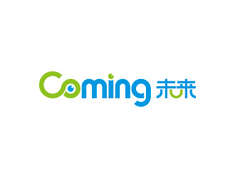 王涛的Coming未来logo设计