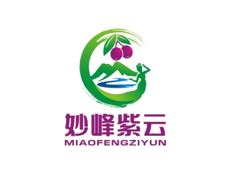 曾翼的北京妙峰紫云生态农业有限公司logo设计