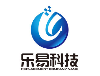 钟炬的乐易科技/乐易网络logo设计