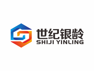 世纪银龄生物医疗科技logo设计