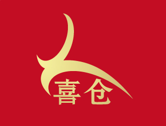 张俊的喜仓珠宝首饰商标设计logo设计