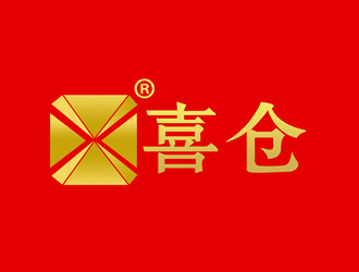 朱兵的喜仓珠宝首饰商标设计logo设计