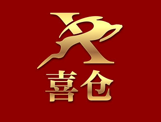 钟炬的喜仓珠宝首饰商标设计logo设计