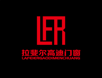 拉斐尔高迪门窗logo设计