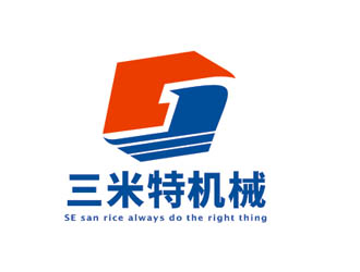 盛铭的三米特机械  SE  san rice   always do the right thinglogo设计