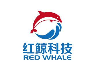 张俊的湖南红鲸科技有限公司logo设计