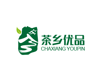 黄安悦的茶乡优品农产品logo设计